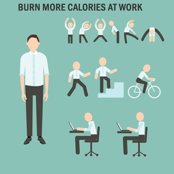 Burn More Calories at Work | South Ogden, UT | Timeless Med Spa